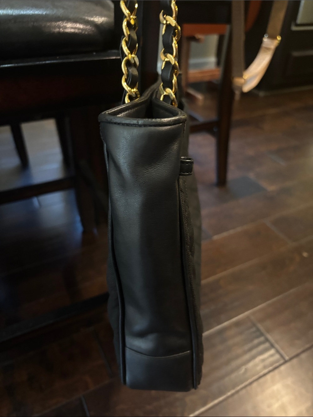 Make an offer!! CHANEL x Karl Lagerfeld Black Quilted Shoulder Or Crossbody Bag! - Picture 14 of 16